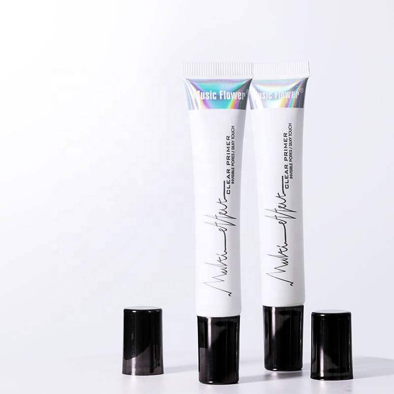 Music Flower Base Cream Invisible Soft Tube Multi-effect Pores High Cover Brighten Silky Clear Cosmetics Face Makeup Primer