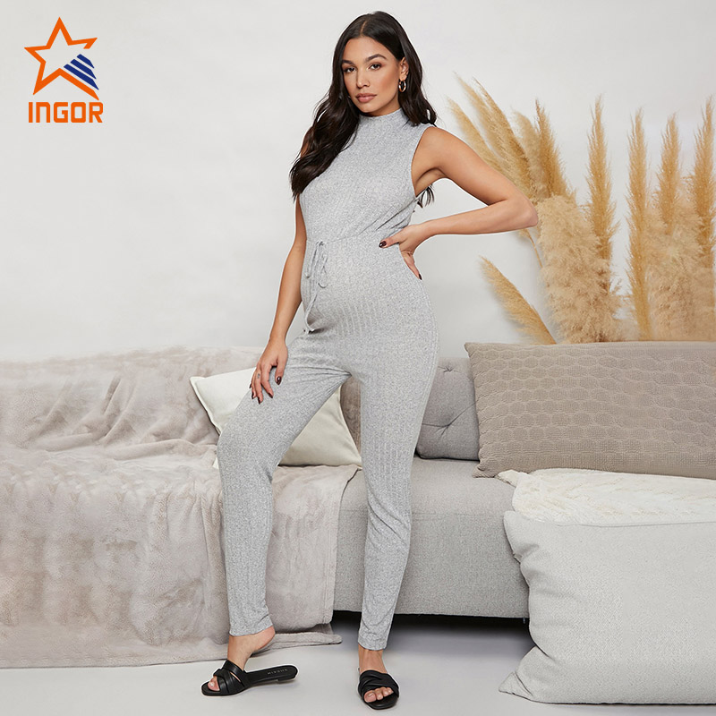 Hot Sale Open Back Maternity Nursing Clothes For Pregnant Women Fitness Yoga Wear
