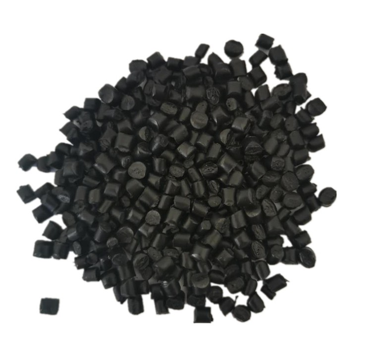 Переработанный полиэтилен высокой плотности PE100 гранулы черного цвета HDPE PE 100/80 водопроводная труба