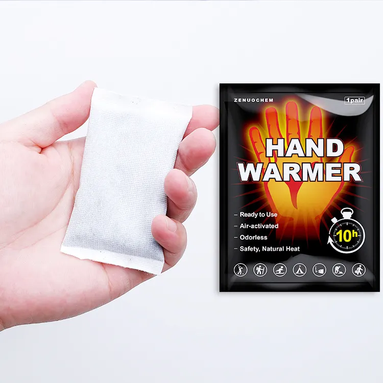 New Product Heat Pack Hot Pack Heated Hand Warmer disposable instant hand warmer Japan Magic Disposable Pocket Hand Warmer