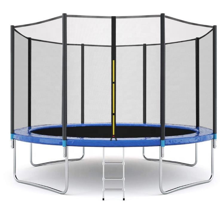 Trampoline Manufacturer Outdoor children's multiplayer sports trampoline Kids Training Camping with enclosures round safety net