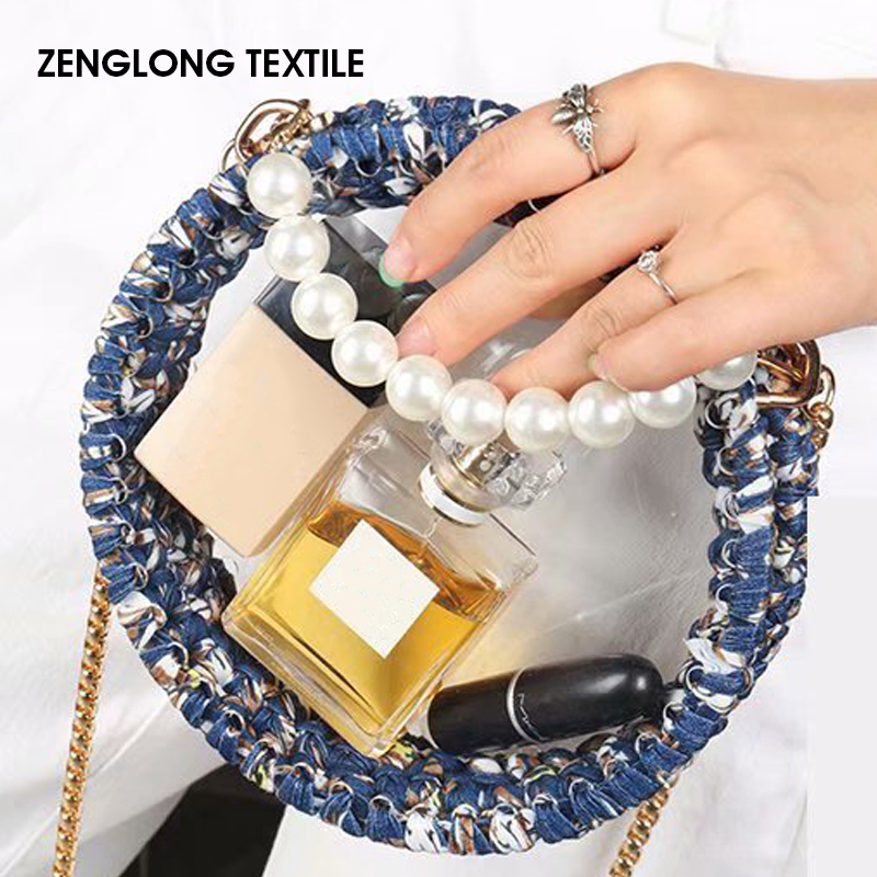 ZENGLONG текстиль 100 г 1ply 35% хлопок 65% акриловая футболка окрашенная крючком трикотажная необычная хлопчатобумажная смешанная пряжа для оптовой продажи