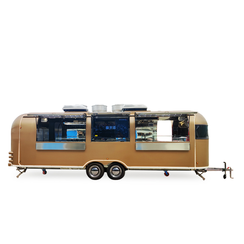 Передвижной кухонный трейлер для продажи еды Airstream пищевой грузовик