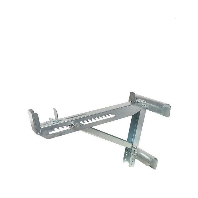 Adjustable and Mounted Between 2 Rung of Ladders Durable Construction Metal Ladder Jack