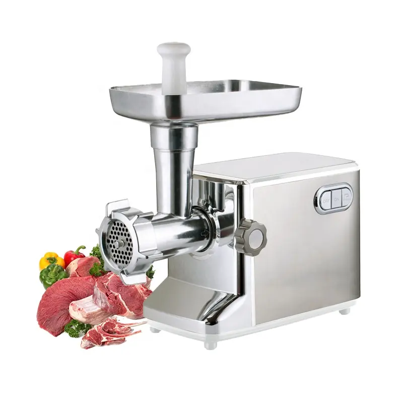 1200w Motor Commercial Electric Stainless Mincer Electric Meat Grinder