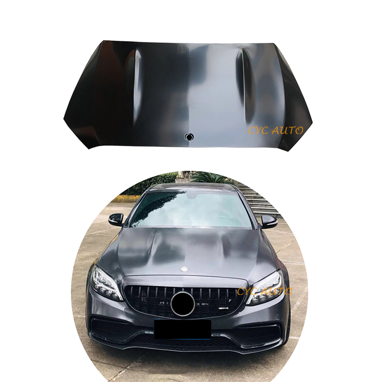 Автомобильные запчасти W205 C63, капот из стали для Mercedes Benz C CLASS W205