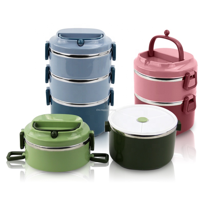 Горячая герметизация детей 304 из нержавеющей стали Ланч bento box