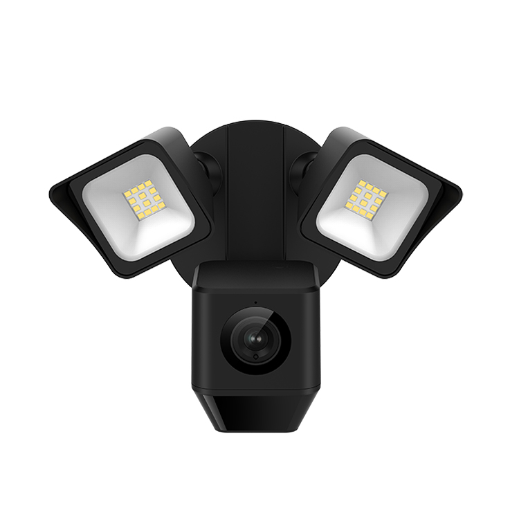 Two-way Audio Home Outdoor Security Led Flood Light Motion Light Sensor with Camera