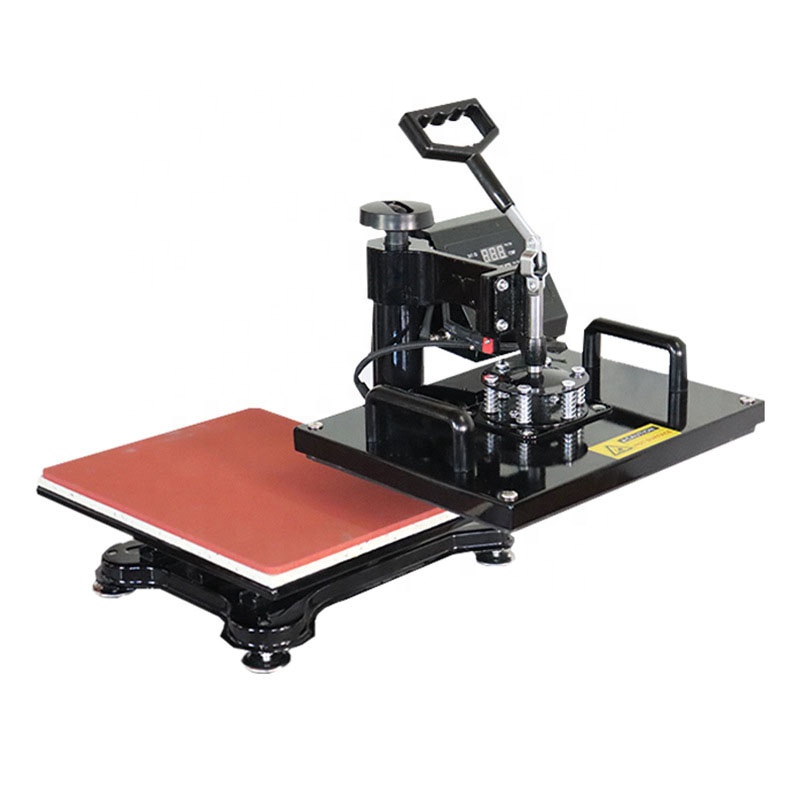 High Configuring Printing 8 In1 Semi Auto Wheel Sublimation Press Heat Transfer Machine For T-shirt