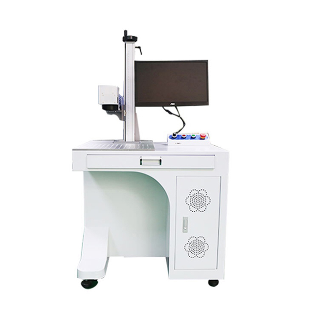 High quality fibre optic laser engraving machine engraver with 50W