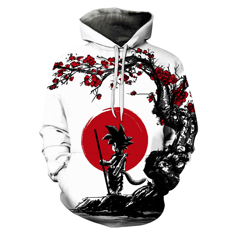 Top Streetwear 3D All Over Print Pullover Hoodie Sweatshirt Custom Anime Hoodie Street Fashion Mens Hoodies