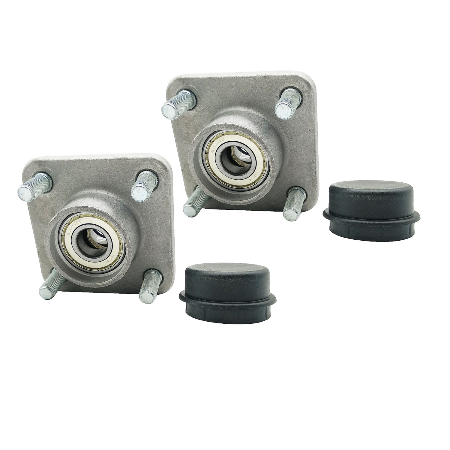 2 PACK J38-W2511-00 Front Wheel Hub Assembly for YAMAHA G8/G9/G14/G16/G19/G22/G29 Drive Golf Cart