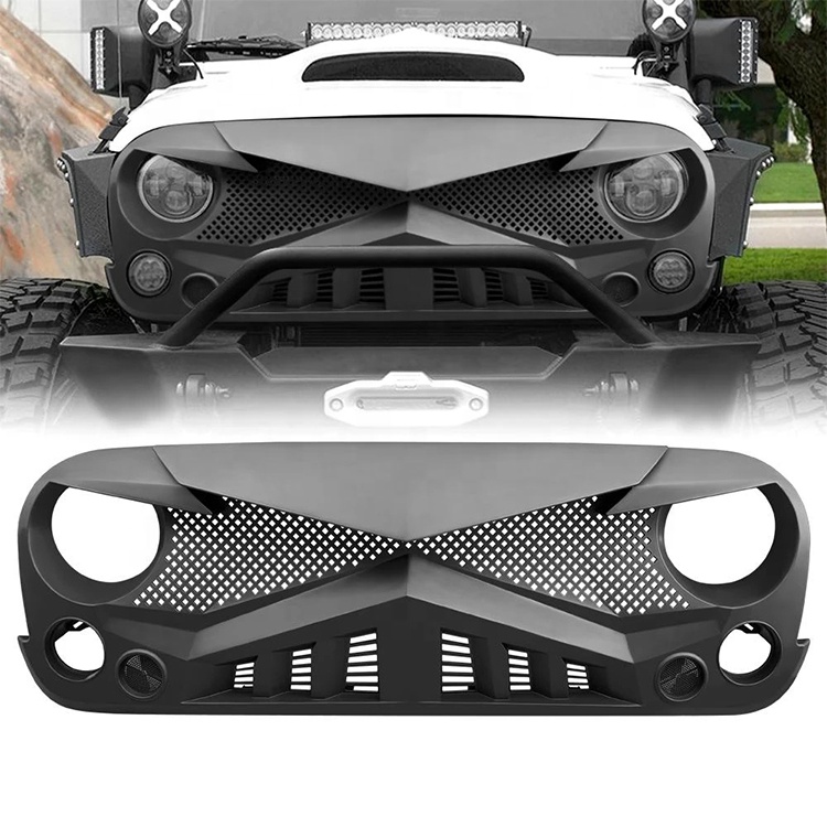 Новый стиль Автомобильный гриль передний бампер решетка для Jeep Wrangler JK
