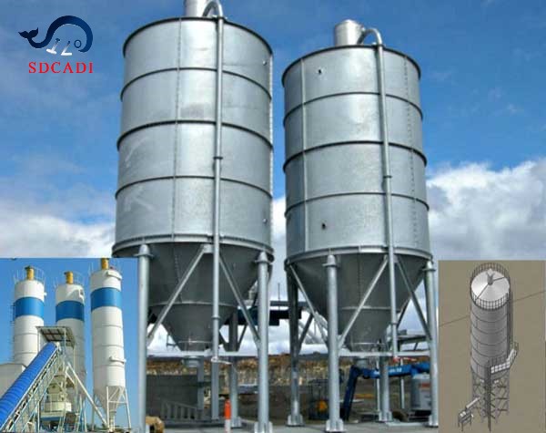 SDCADI professiont 3000 тонн metalicos precios para granos винт шнек разгрузочные машины производители