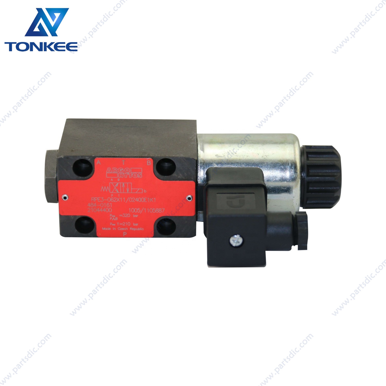 ARGO HYTOS RPE3-062X11 484-0161 21044400 Быстрый Hitch электромагнитный ZX130 CX130 JS130 Быстрый Hitch редукционный клапан