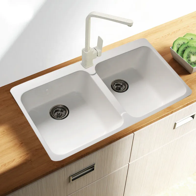 Canteen Stainless Steel Kitchen Sink Wall Mount Long Wash Basin China