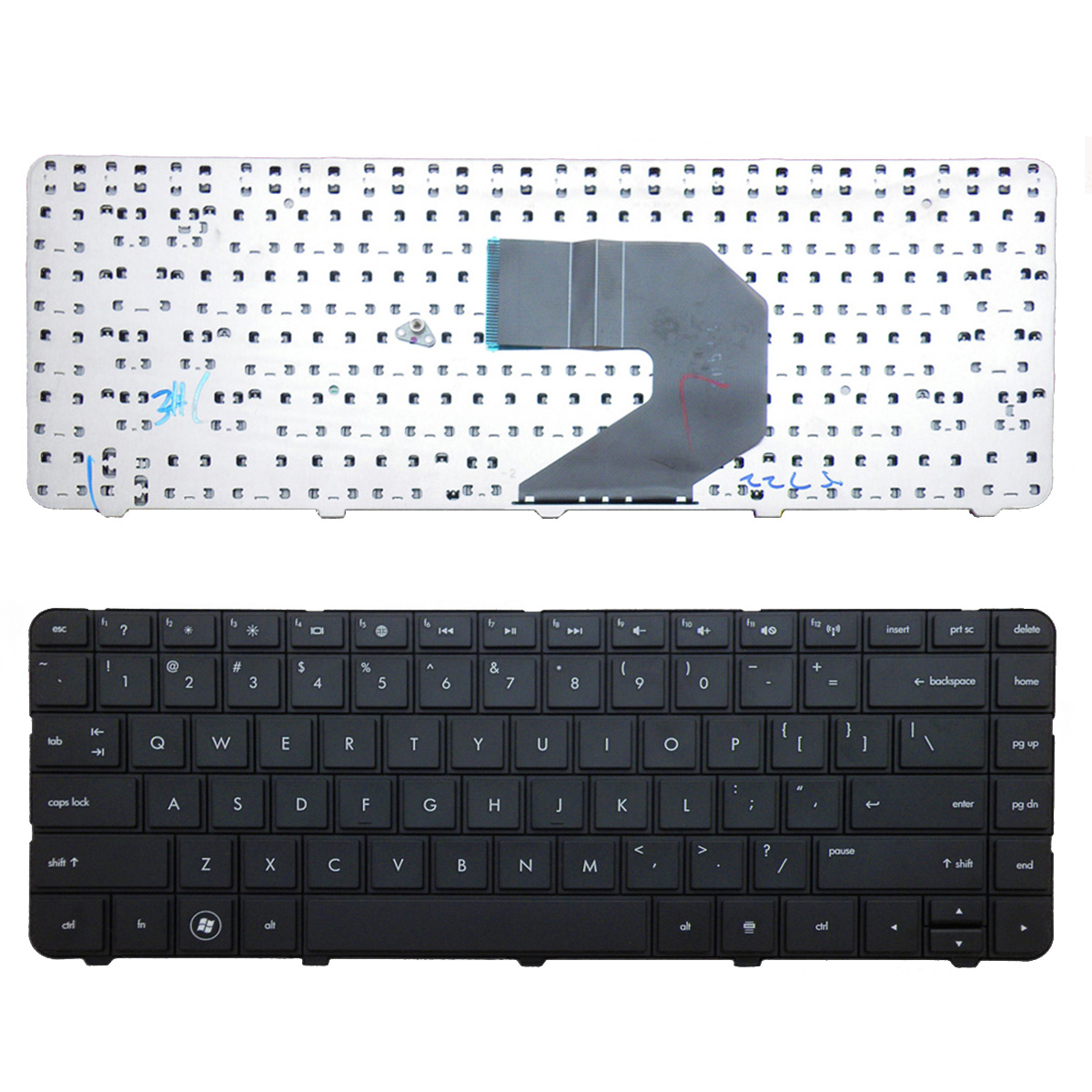 Клавиатура совместима с для струйного принтера HP Pavilion CQ57 CQ58 G4-1000 G6-1000 2000 2000-100 2000-200 2000-300 2000-2b19wm 2000-2c29nr 20