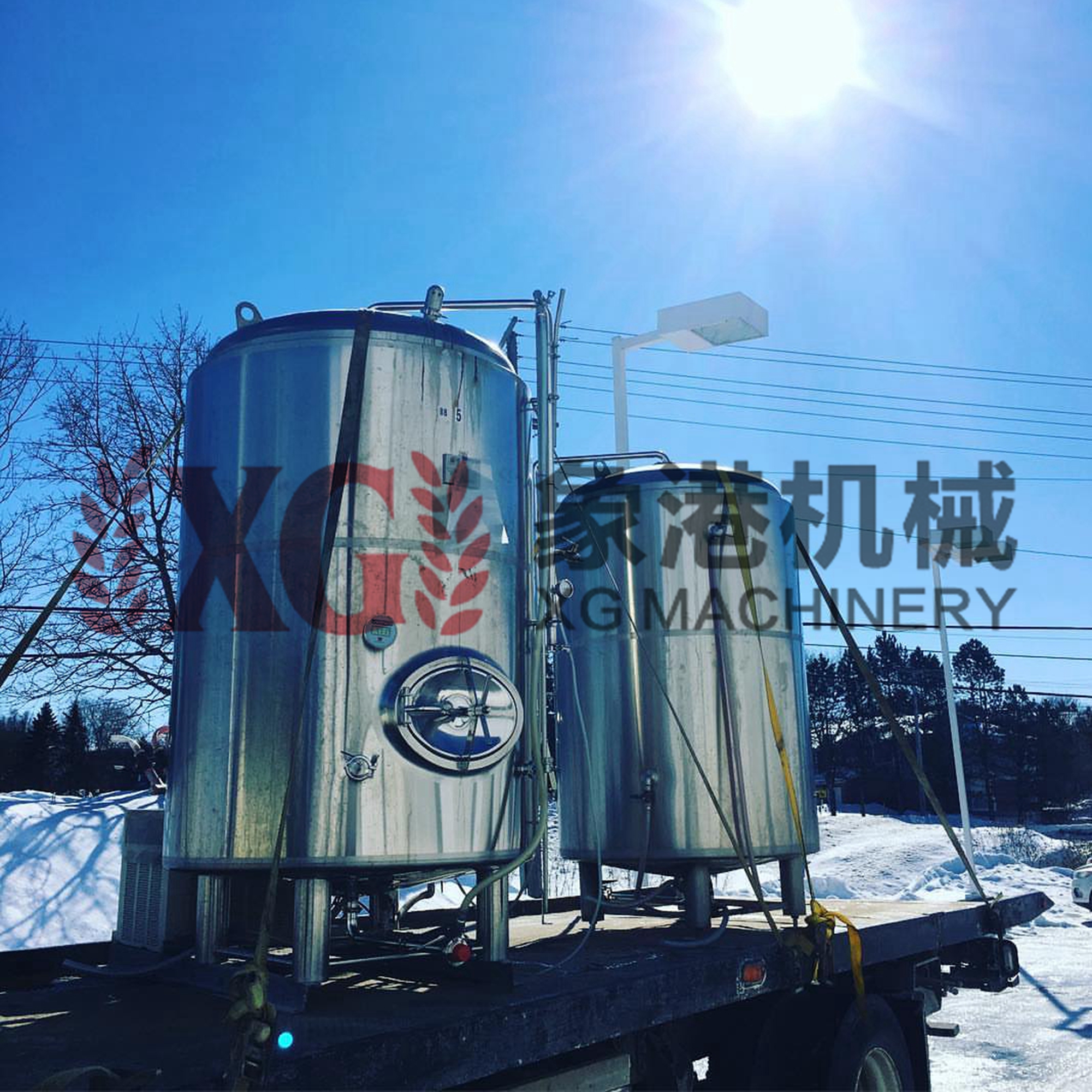 3500L 35HL 30BBL высокое качество SUS304 герметичная гликоль куртка цилиндрический Брит бак для продажи