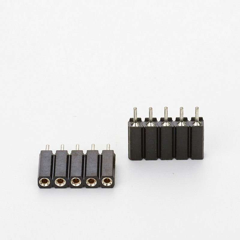 Китай (материк) winpin шаг 2,54mm машина Круглый иглы Разъем внутреннюю резьбу Вертикальная Розетка pcb 1x10 20-путь контакта полюс позиции H