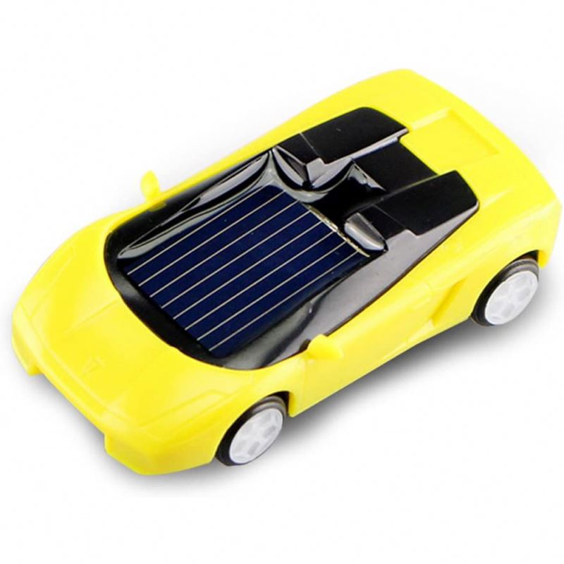 Four wheel educational toy solar panel mini car