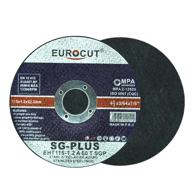 EUROCUT super thin abrasive cutting wheel 4.5 inch 115mm