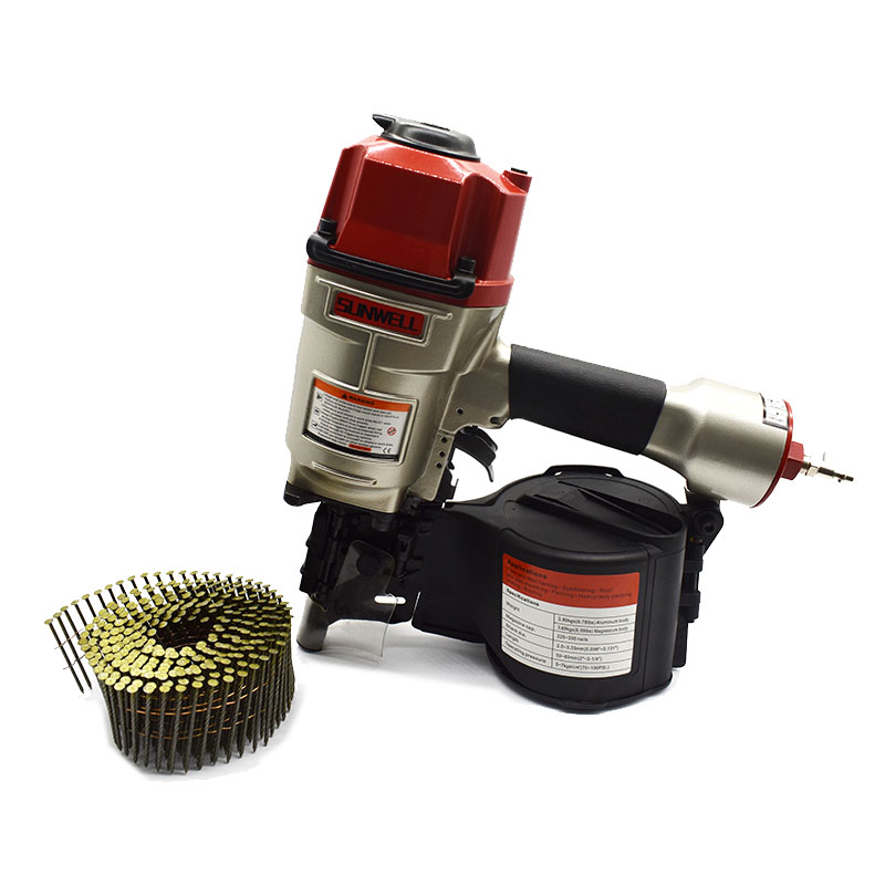 Power Tools Air Coil Nailer CN80