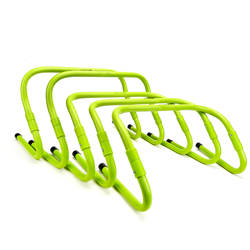 Woosung high quality soccer training equipment gym soccer training plastic football agility hurdles