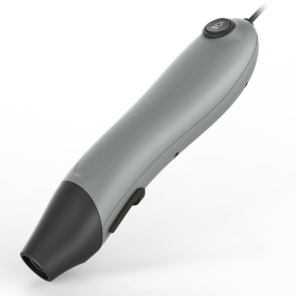 More Convenient Operation Heat Tools Gray Mini Hot Air Gun Self-restoring Overheat Protection Mini Hot Air Gun