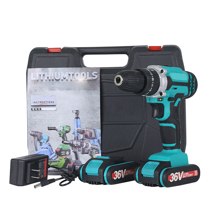 Taladro combinado inalambrico de destornillador electrico profesional de venta caliente