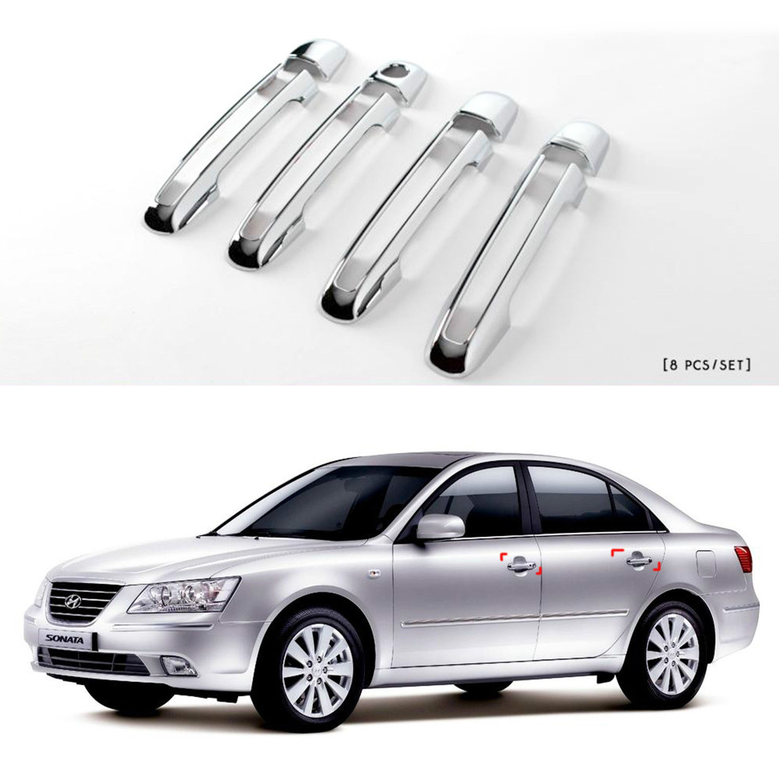 АБС-пластик, автомобильный дверные ручки для Hyundai 06-10 Sonata
