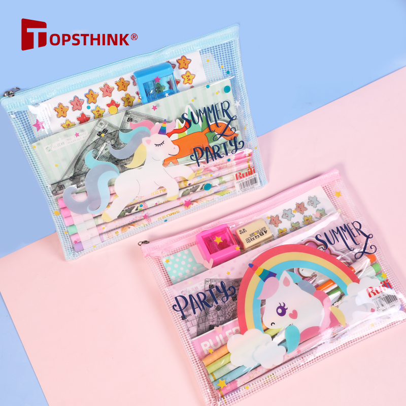 Детский Подарочный стационарный набор TOPSTHINK Custom 2021/мультяшный стационарный набор/Набор «назад в школу»