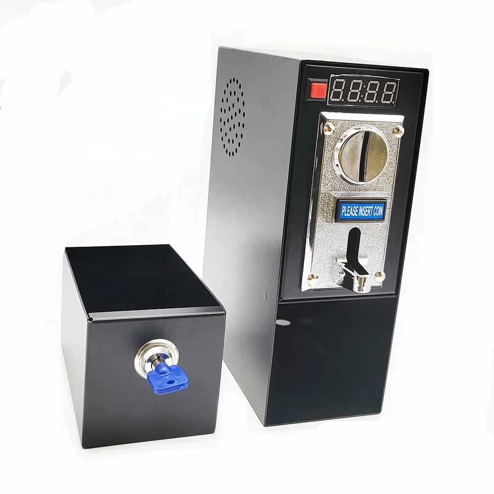 Electrical Coin Operated Timer Control Box accept 6 coin values for washing machine