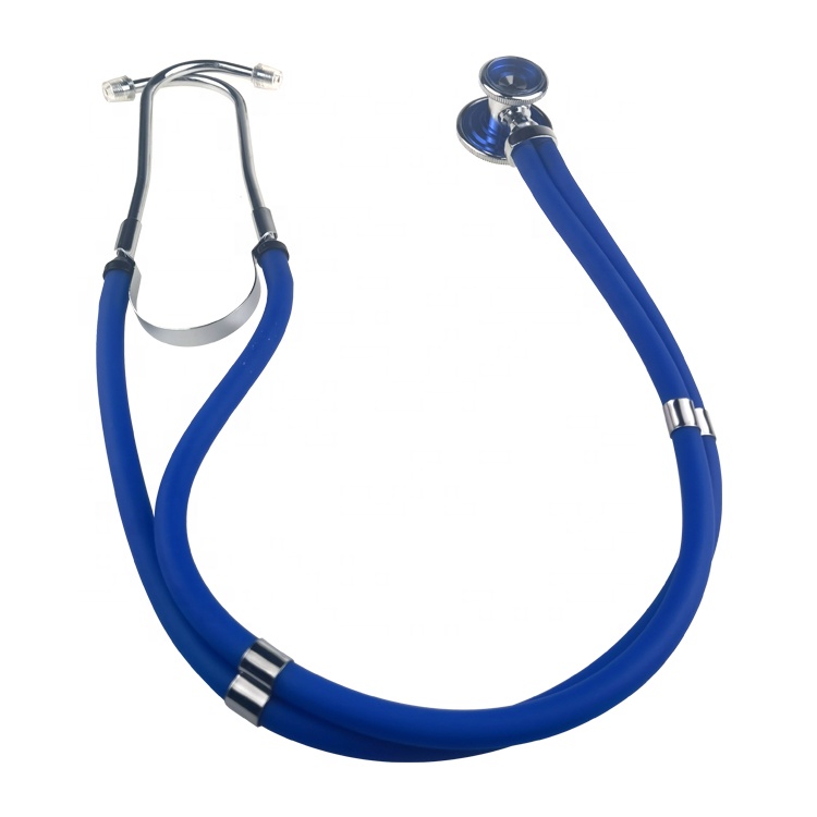 customized stethoscope case High quality Blue stethoscope price medical device stethoscope