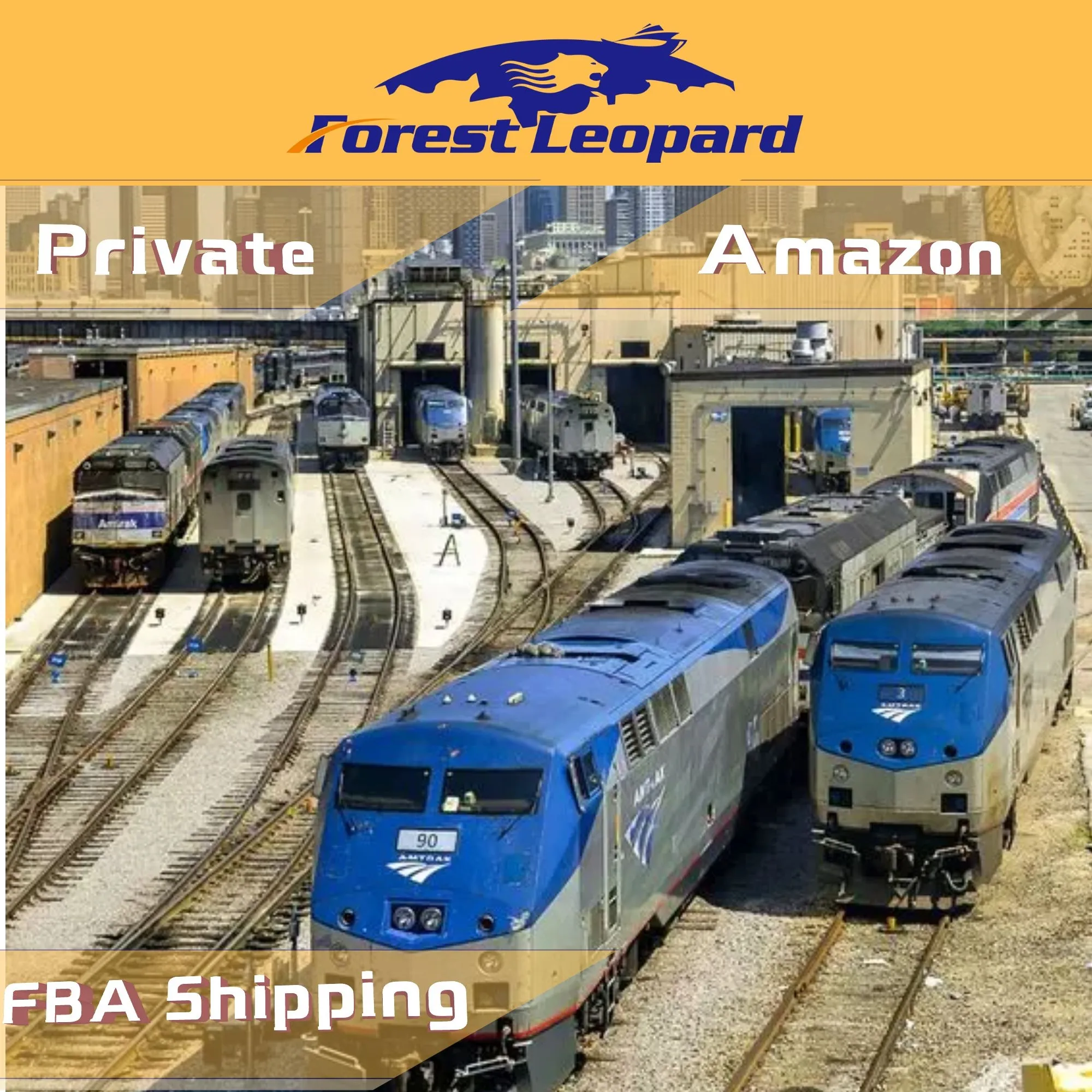 Amazon Warehouse Railway Shipping Shipping from China to Germany International Transportation Freight Forwarder Amazon FBA