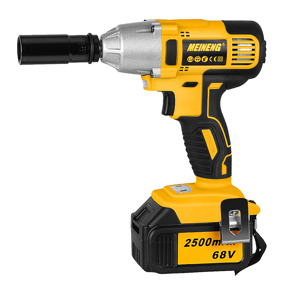 MEINENG 0890 Lithium Battery Cordless Tool Set Combo Impact Wrench drill
