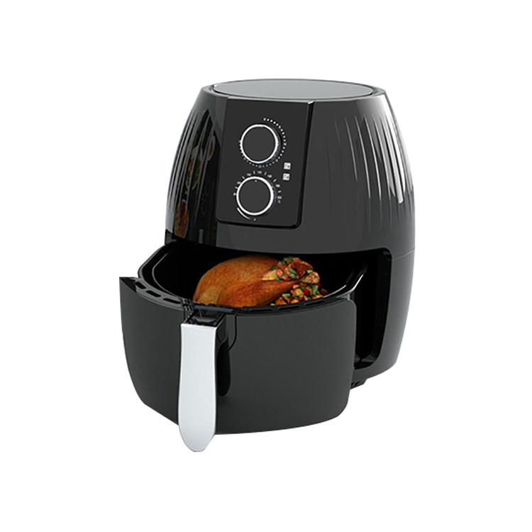 2 In One Knob Manual Control Oven Air Fryer