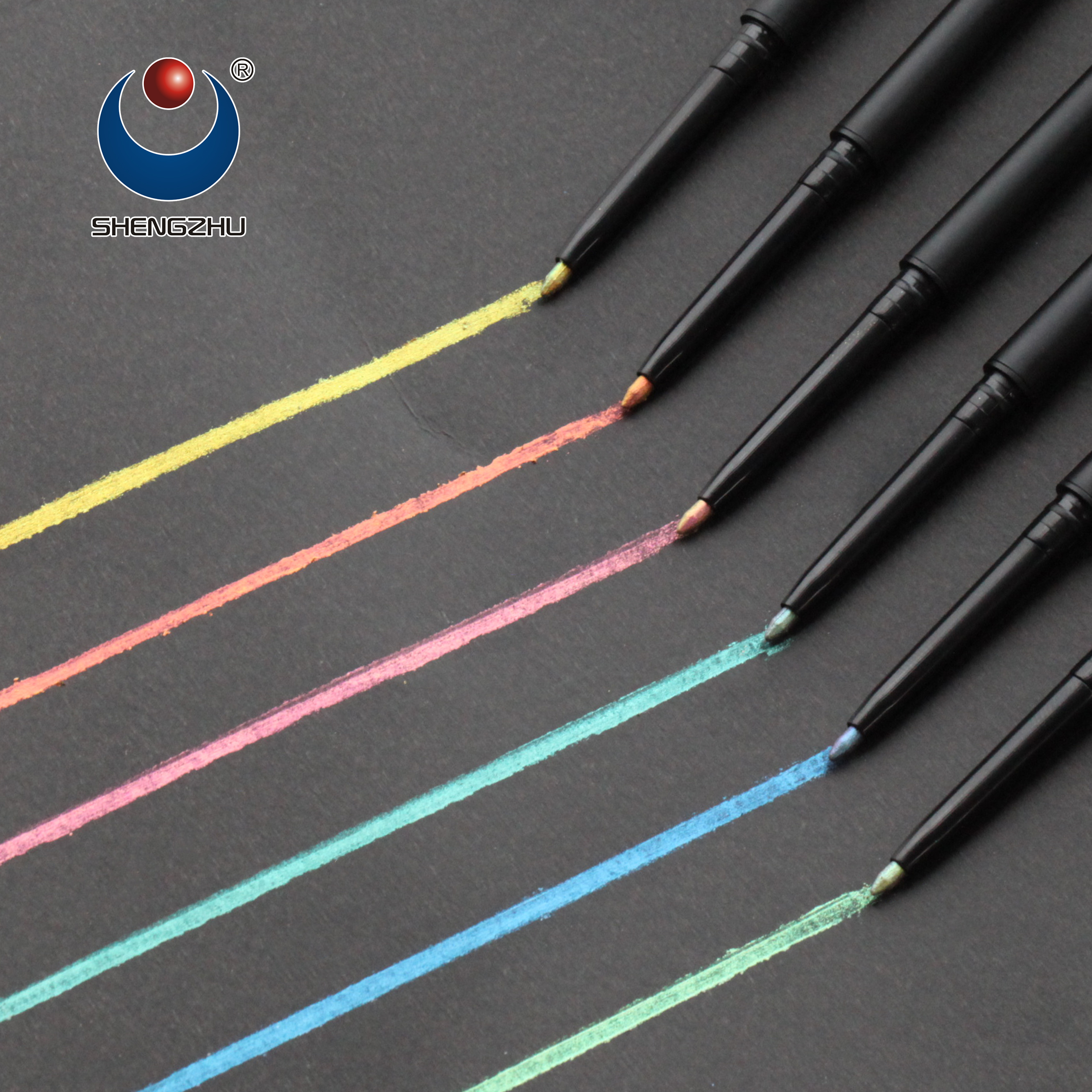 Водостойкая Волшебная подводка для глаз Shengzhu Colorshift