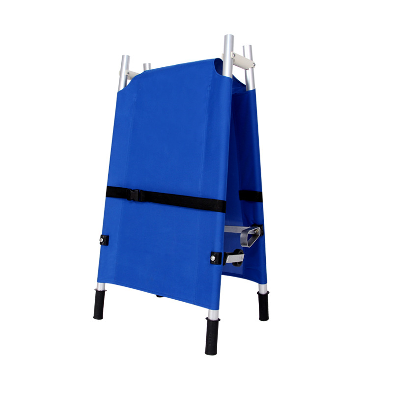 Hot sales 2 folding stretcher ambulance stretcher emergency first aid folding stretcher for ambulance
