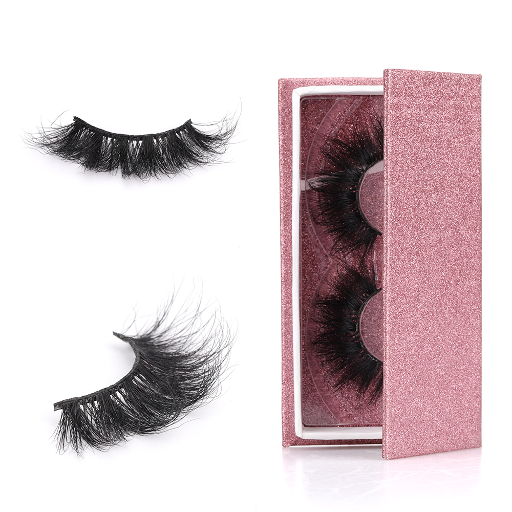 100% Empty Dramatic Square Glitter White Red Packaging Box 5 Pack Marble Acrylic Case 6d Mink Eyelash Lash