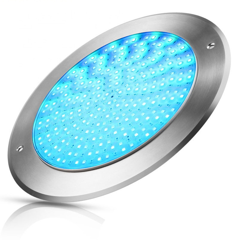 Цветная (Rgb) 12V подводный Ip68 поверхностного монтажа, водонепроницаемая, со светодиодной подсветкой для плавательного Бассеина