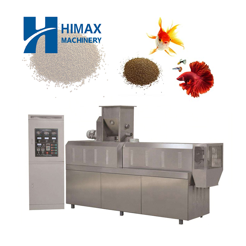 800-1000kg Per Hour Large Production Floating fish Feed Machine fish Food Extruder Machine