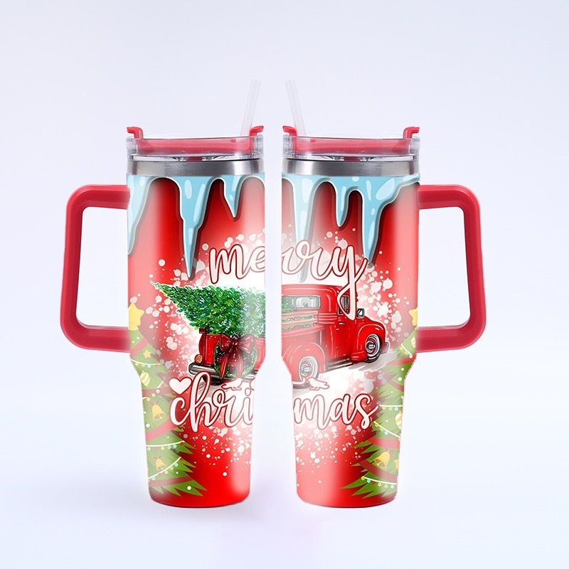 Amaze Christmas Hot selling 40oz second-generation handle net red ice master cup large capacity gift car water cup