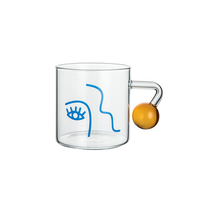 Premium Coffee Cup with Handle for Tea Cappuccino Latte Milk Juice Hot Beverages