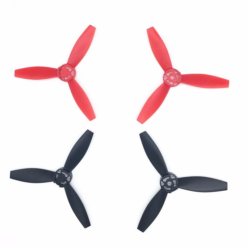 4 шт пластиковые пропеллеры для Parrot Bebop 2 Дрон часть лопастей красный и черный и белый