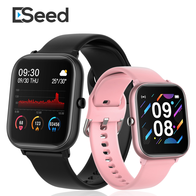 Eseed новые P20 P8 Смарт-часы для мужчин и женщин 1,4 дюйма полный сенсорный экран фитнес-трекер напоминание Сообщения мульти спортивные умные часы