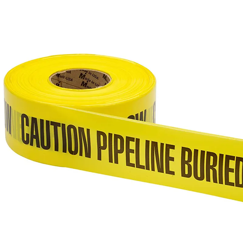 Underground Cable PE Danger Pipe Line Caution Metal Detectable Warning Tape
