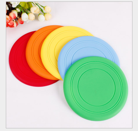 Pet Dog Training interactive pet toys Dog Frisbeed chew Toys dog Flying disc