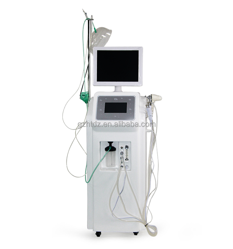 Skin Beauty Hydra Peel Dermabrasion Hydrogen Facial Rejuvenation Aqua Peeling Solution Oxygen jet Machine