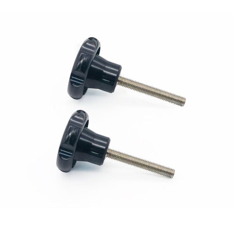 Factory Price Plastic Head Screw Knob Stud Bolts Manual Plastic Star Knob
