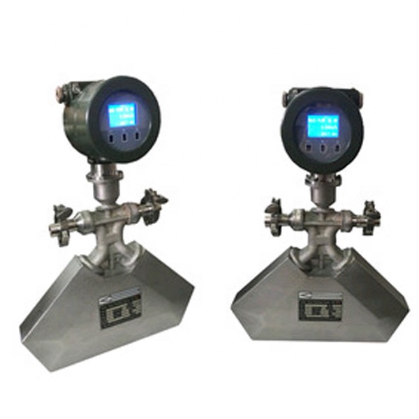 Tri-clamp connect coriolis измеритель стоимости измерения плотности тяжелого масла Датчик массового расхода coriolis